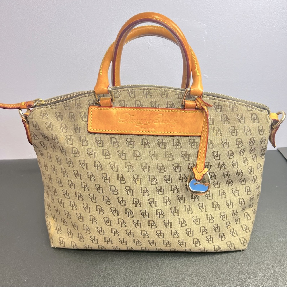 Dooney & Bourke Satchel beige/grey/tan